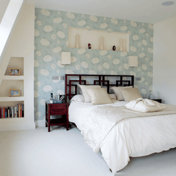 30 interessante Vorschläge für Tapeten im Schlafzimmer