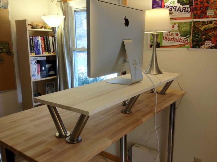 Schreibtisch selber bauen -106 originelle Vorschläge!