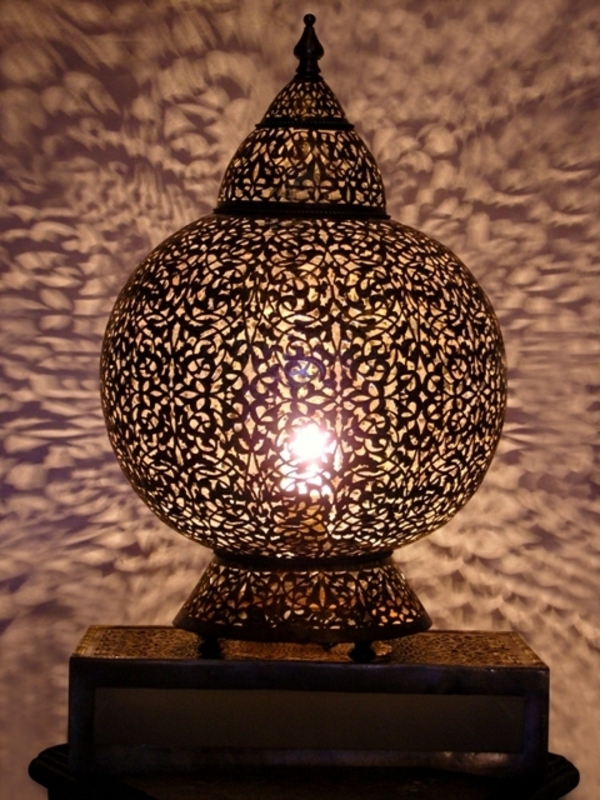 Orientalische Lampen Für Ein Exotisches Ambiente Im Zimmer