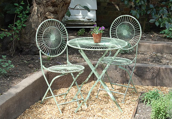 Gartenstühle aus Metall - 33 Vorschläge