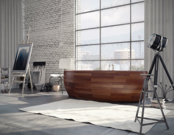 ultra-modernen-Badewannen-aus-Holz-Design-Idee
