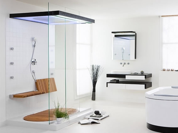 Dusche-mit-Kabine-aus-Glas-im-Badezimmer-Design