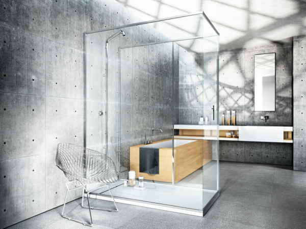 Dusche-mit-Kabine-aus-Glas-modernes-Design