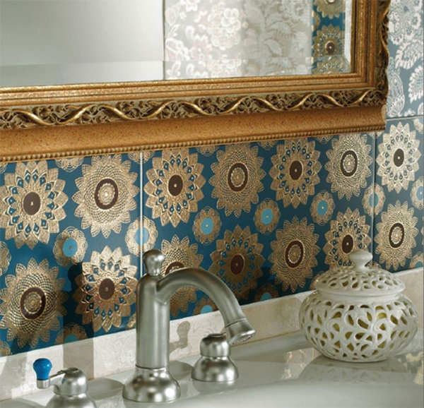 Fliesen-mit- Marokkanischem-Design-Badezimmer