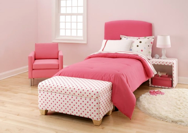 Kinder-rosa-Schlafzimmer
