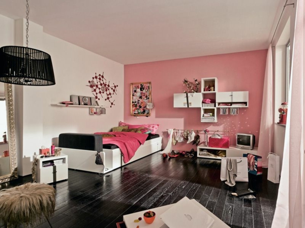Schlafzimmer-in-Rosa-moderne-Gestaltung
