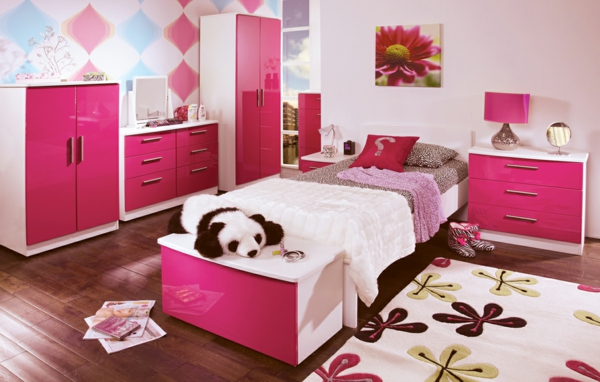 cooles-Kinderzimmer-rosa-Schlafzimmer