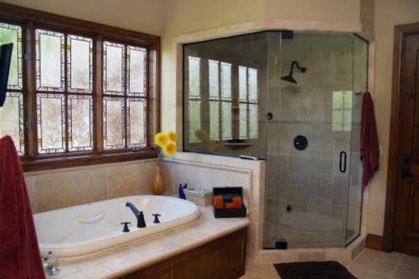 Badezimmerfenster Designs - 38 wunderschöne Fotos!