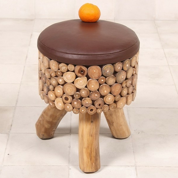 Hocker aus Holz - 50 schöne Modelle!