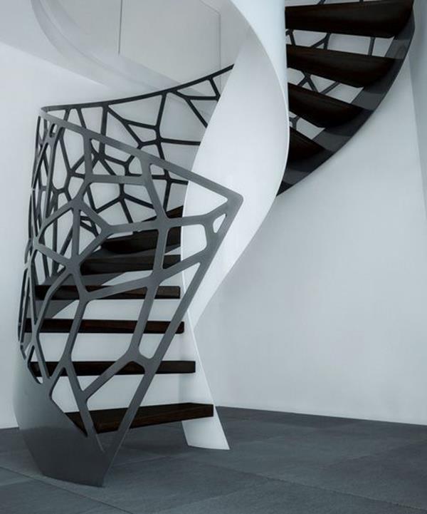 Luxus-Interior-Design-Ideen-faszinierende-Innentreppe