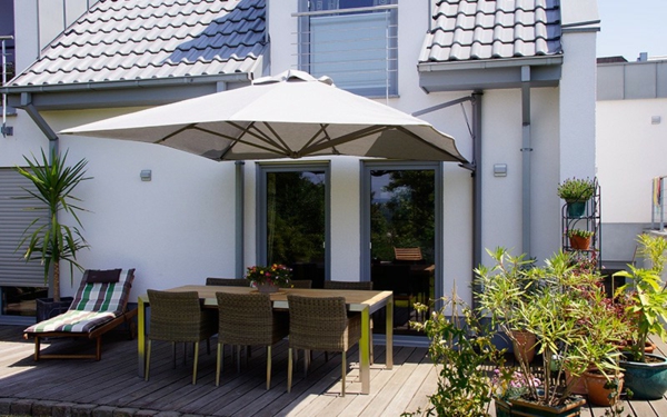 Coole Modelle vom Sonnenschirm für Balkon!