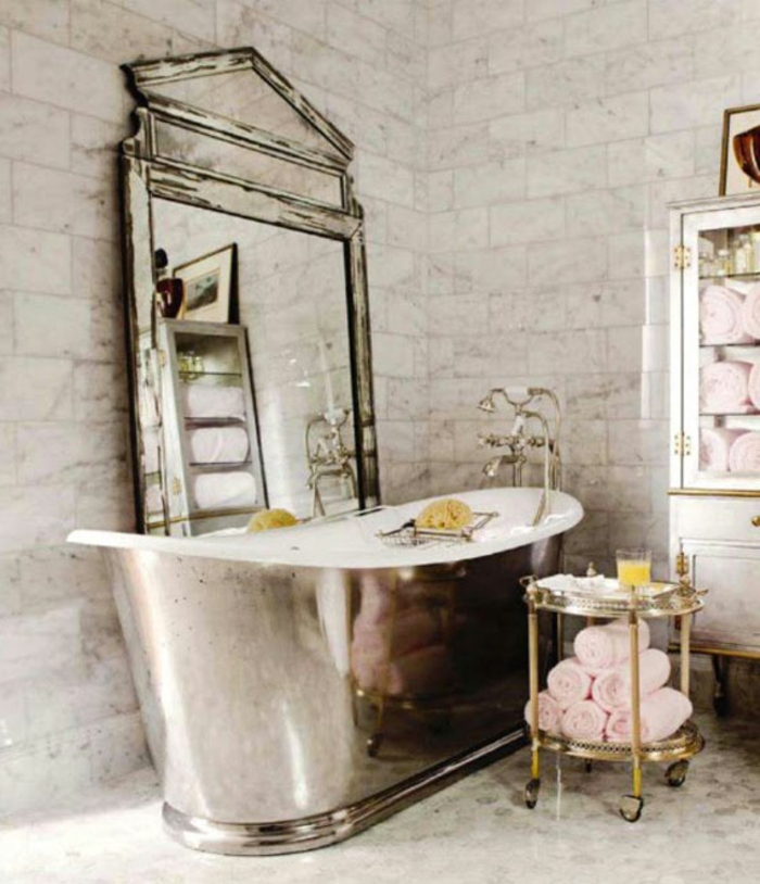 27 richtig tolle Bilder von Vintage Bad!