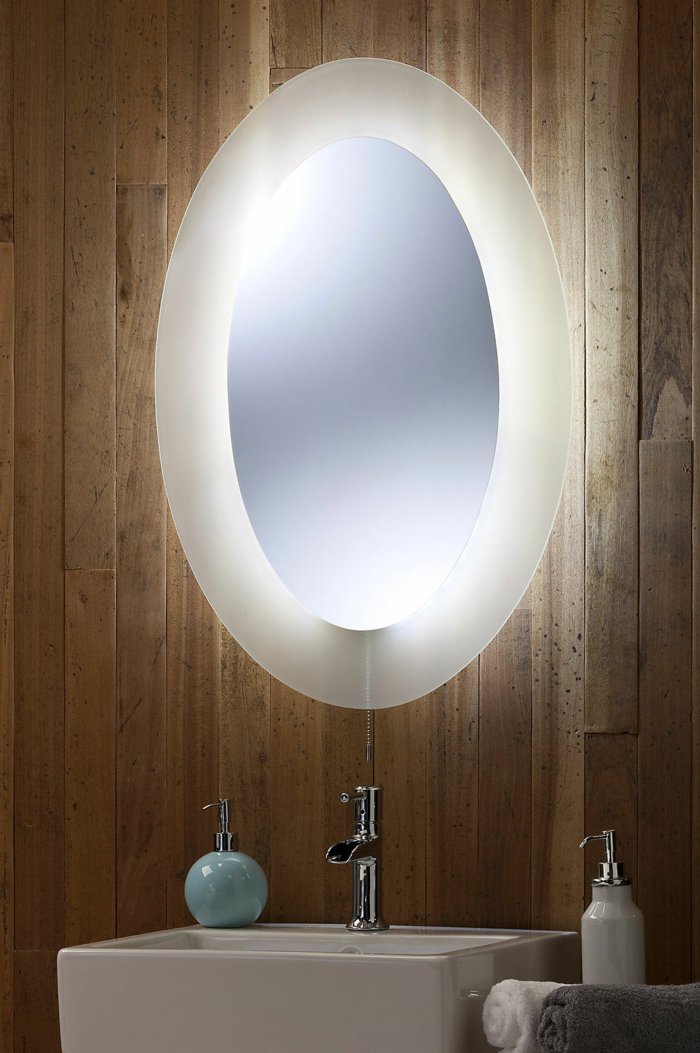 Badspiegel-mit-Beleuchtung-ovale-Form-feines-Design