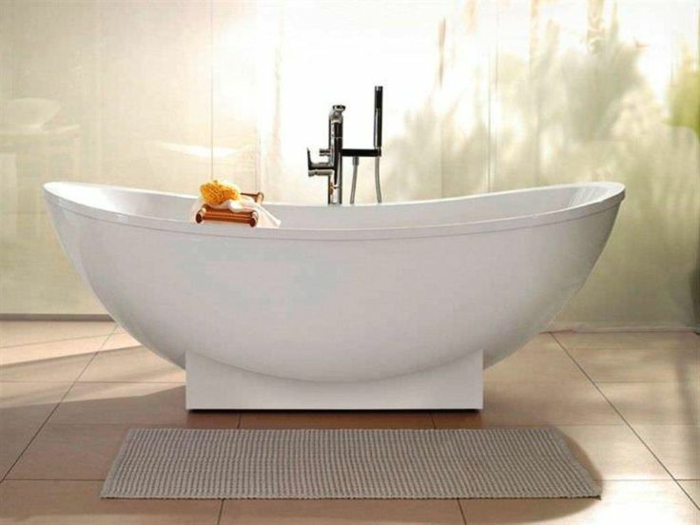 modernes-Modell-badewanne-freistehend-oval