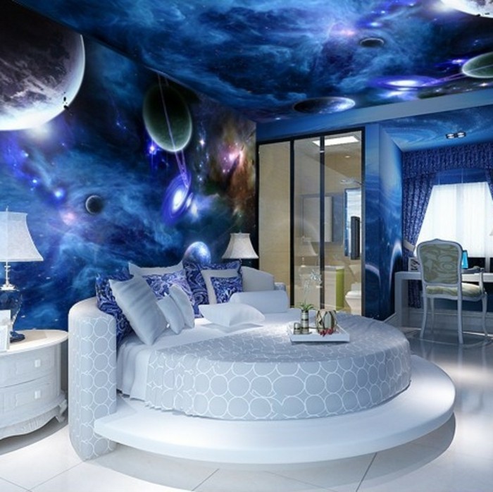 fototapeten-in-blauer-farbe-modernes-schlafzimmer
