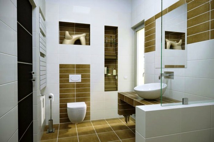 sehr schönes design von kleinem badezimmer