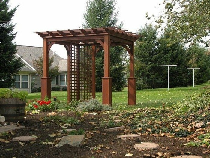 Die herrliche Pergola aus Holz in 93 Fotos!