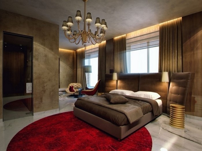Rotes-Schlafzimmer-Design-Ein-modernes-Interieur