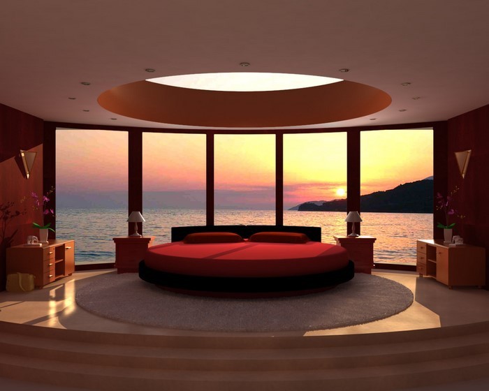 Rotes-Schlafzimmer-Design-Eine-kreative-Gestaltung