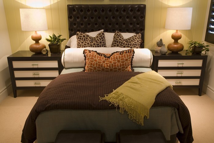 Schlafzimmer-braun-Ein-modernes-Design