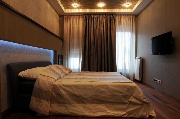 Schlafzimmer-braun-Eine-moderne-Gestaltung