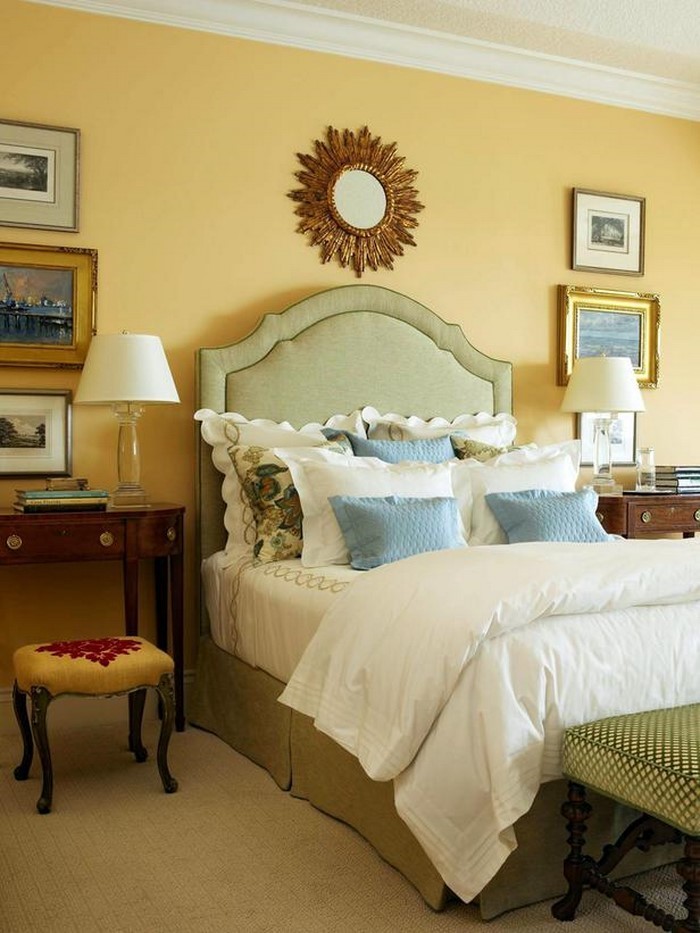 Schlafzimmer-farblich-gestalten-mit-Gelb-Eine-coole-Ausstattung