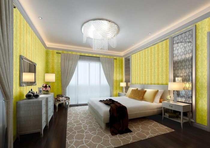 Schlafzimmer-farblich-gestalten-mit-Gelb-Eine-super-Ausstattung