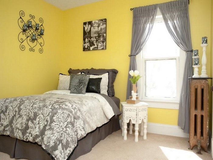 Schlafzimmer-farblich-gestalten-mit-Gelb-Eine-wunderschöne-Ausstattung