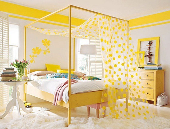 Schlafzimmer-farblich-gestalten-mit-Gelb-Eine-wunderschöne-Ausstrahlung