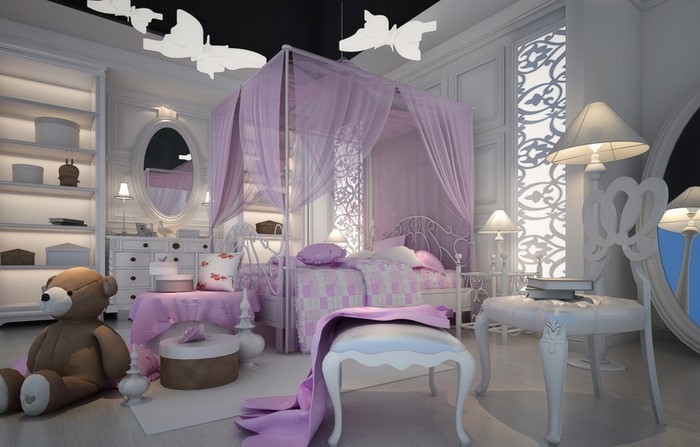 Schlafzimmer-lila-Eine-tolle-Gestaltung