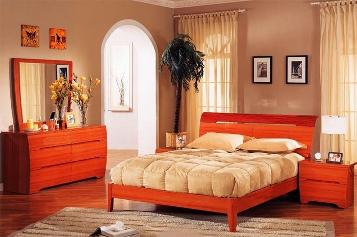 Schlafzimmer-orange-Eine-coole-Gestaltung