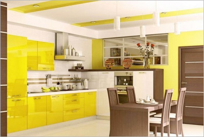 farben-fuer-die-kueche-gelb-ein-modernes-interieur