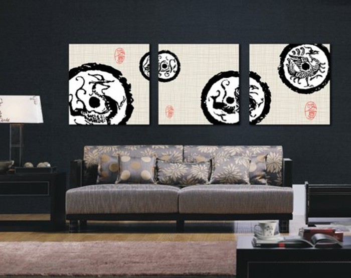 moderne-leinwandbilderxxl-wohnzimmer-asiatischer-stil-pflanzenmotive