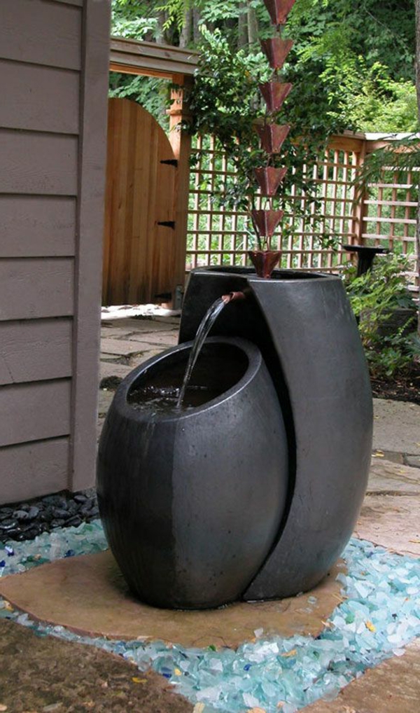 Wasser im Garten - Freude die ganze Familie - Archzine.net