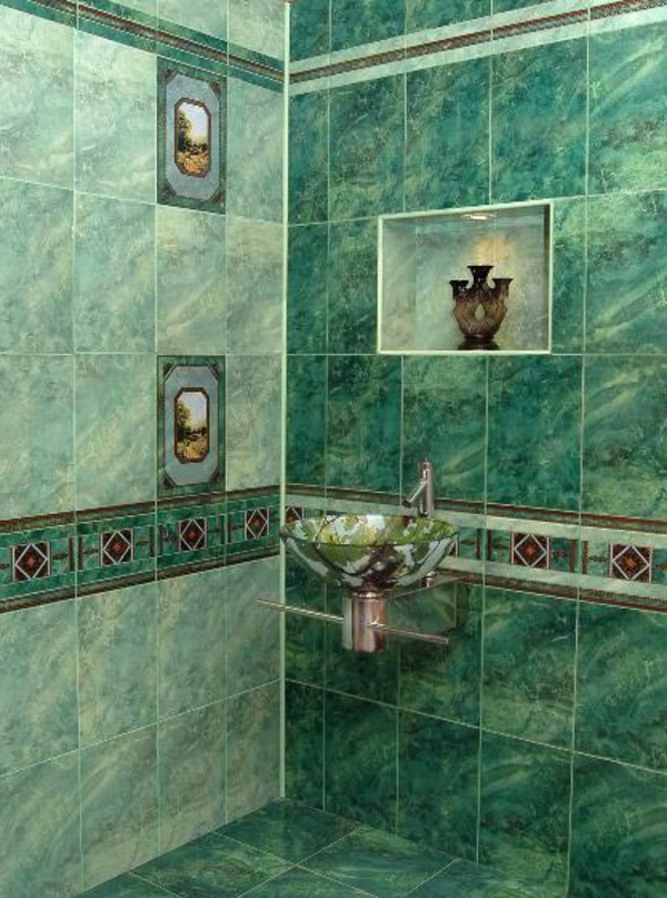 50 wunderschöne Bad Fliesen Ideen - Archzine.net