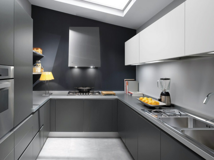 farbtabelle-wandfarbe-grau-große-küche