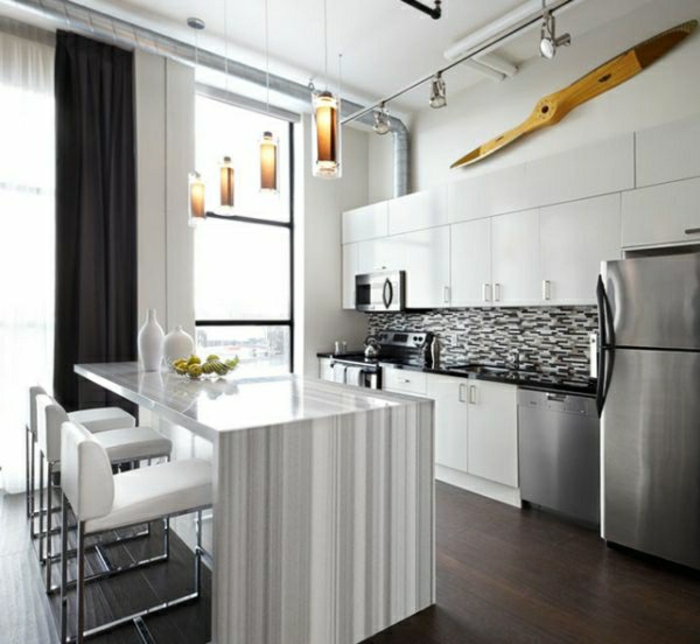 küche-modern-gestalten-wandfarbe-grau-super-farben-mischen