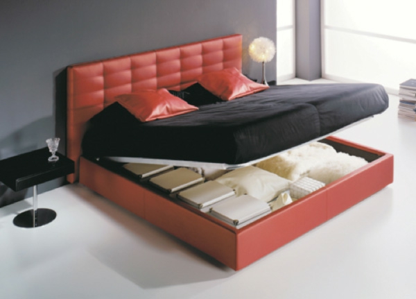 polsterbett-mit-bettkasten-schöne-farbe - modern 