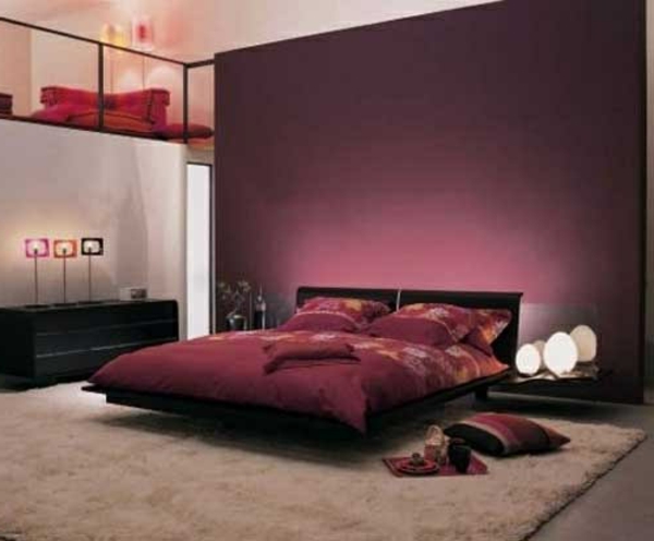 schlafzimmer-farbideen- elegante gestaltung- dunkle nuancen