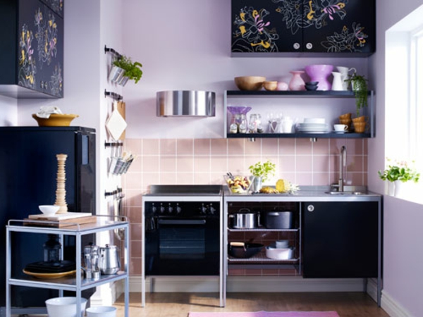 spülbecken-küche-edelstahl-modern - küchenmöbel in schwarz