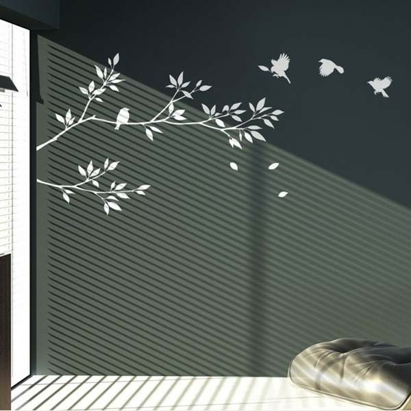 wandtatoos-selbst-gestalten-weiße-dekoration - deko für wände