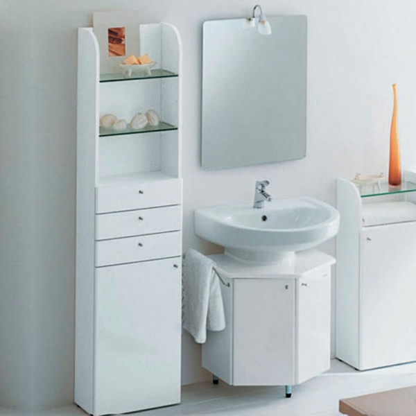 wohnideen-badezimmer-weiße-gestaltung - badgestaltung ideen
