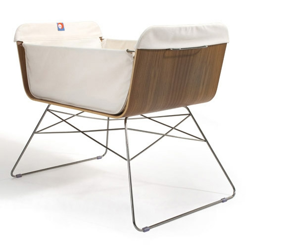 designer-babymöbel-weißer-hintergrund-modernes bett design