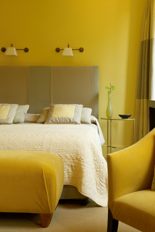 gelbe-farbtöne-schlafzimmer