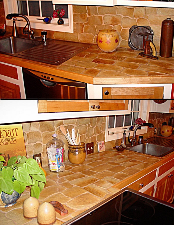 küchenarbeitsplatten-landhausküche gestalten