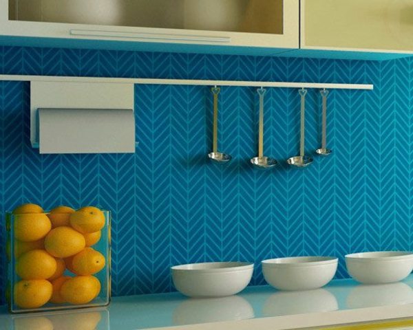 Kreative Küchentapeten Beispiele – für kreative Hausfrauen! - Archzine.net