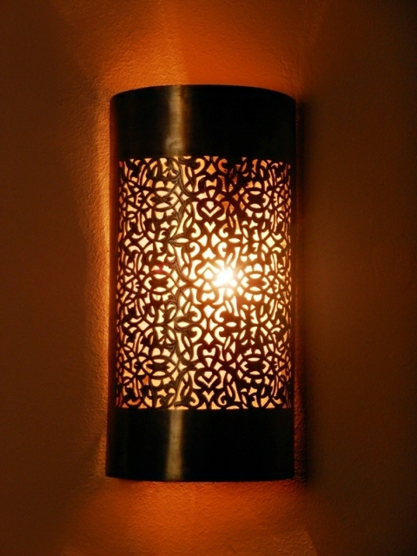 orientalisch-wohnen-moderne-lampe- interessante gestaltung