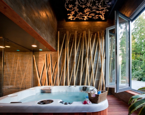 wunderschöne-bambus-dekoration-fürs-bad-schönes fenster