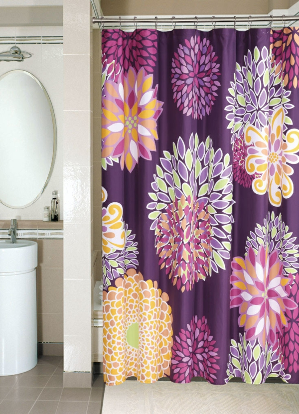 gardinenvorschläge-badezimmer-lila