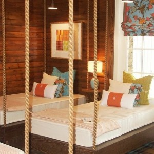Ein hängendes Bett zu Hause - neue 20 Ideen!